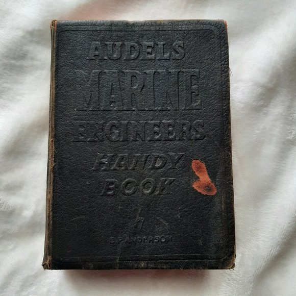 Vintage 1943 AUDELS Marine Engineers Handy Book - Picture 1 of 8